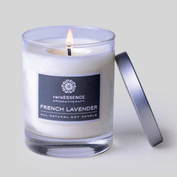 French Lavender Aromatherapy Spa Candle
