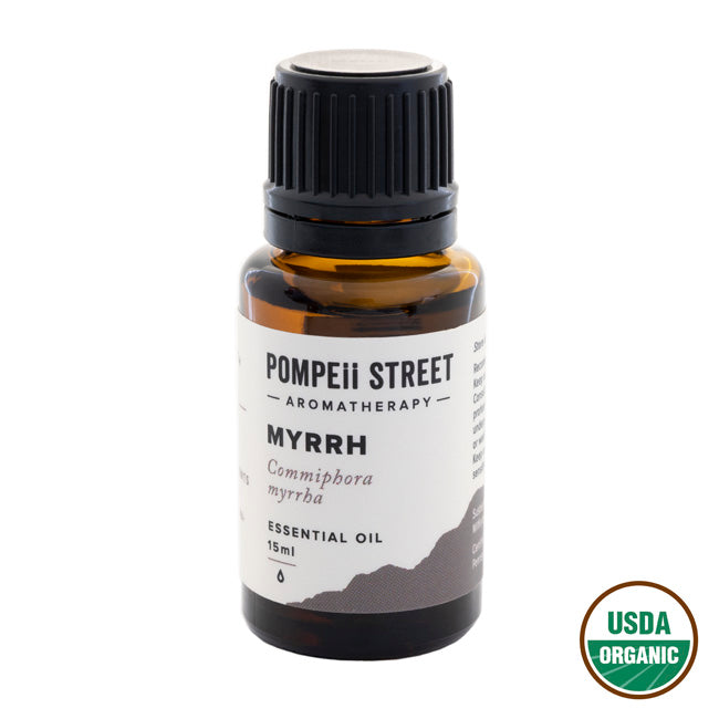 Frankincense and Myrrh Co-Distilled Essential Oil, and Infused Carrier
