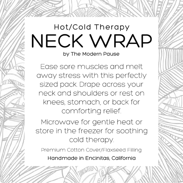 Hot/Cold Neck Wrap With Handles
