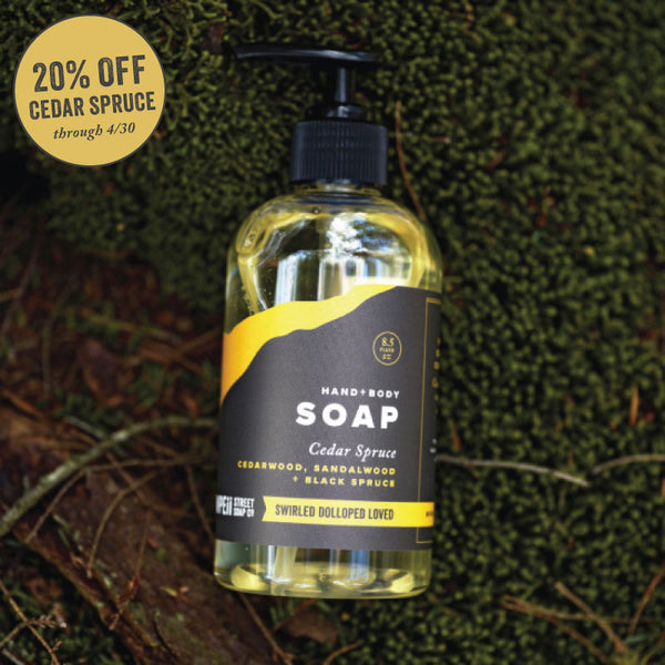 Cedar Spruce Liquid Soap
