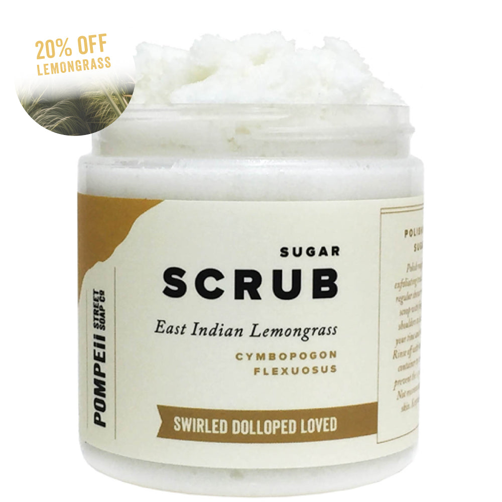 Lemongrass Sugar Scrub