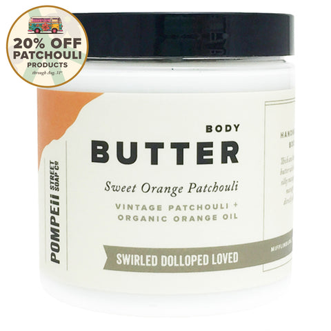 Sweet Orange Patchouli Body Butter