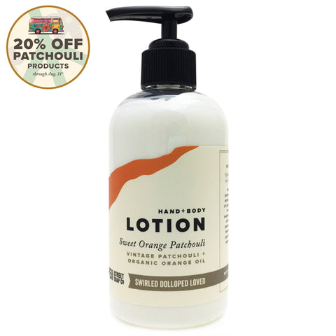 Sweet Orange Patchouli Lotion