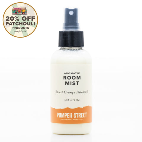 Sweet Orange Patchouli Aromatic Room Mist