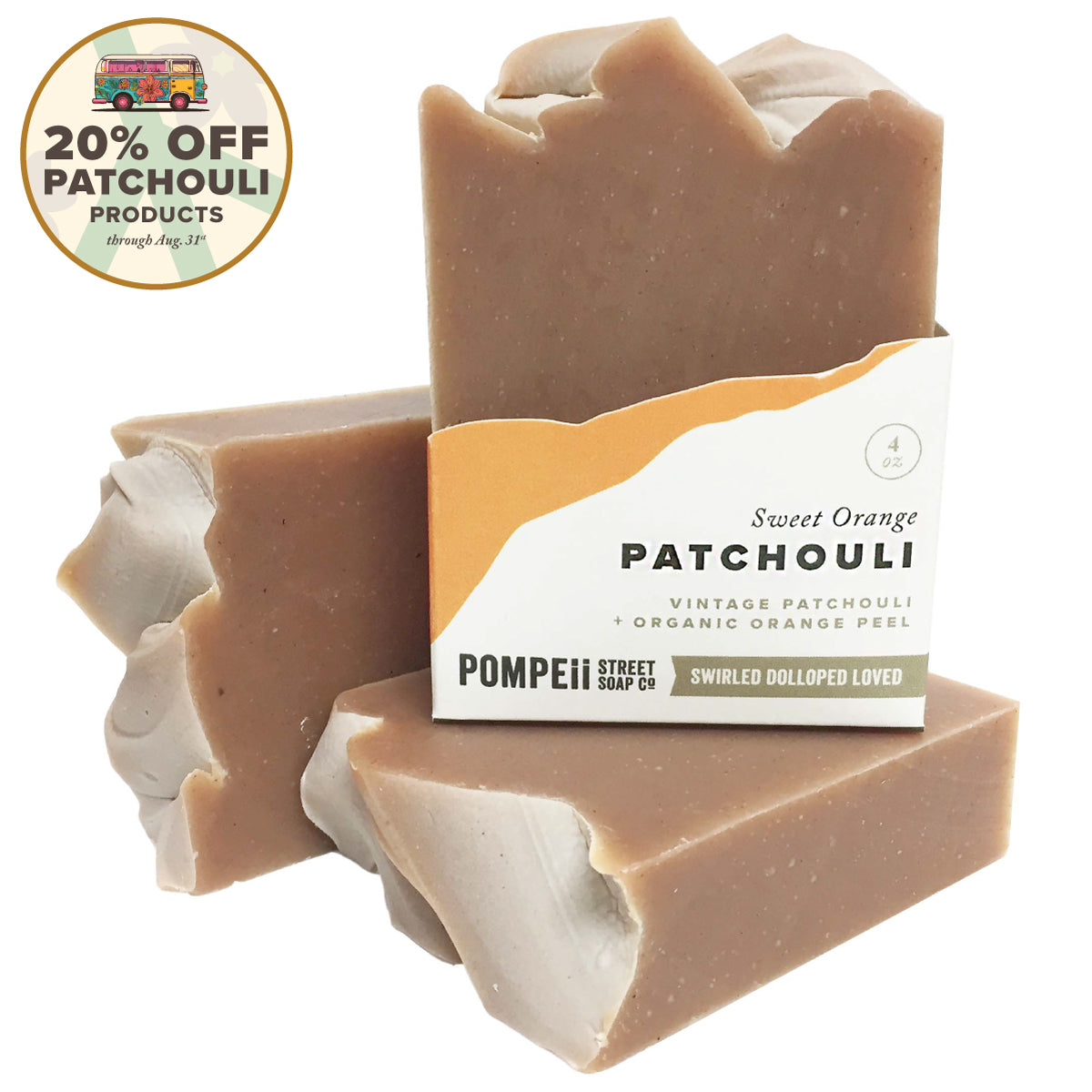 Sweet Orange Patchouli Soap Bar