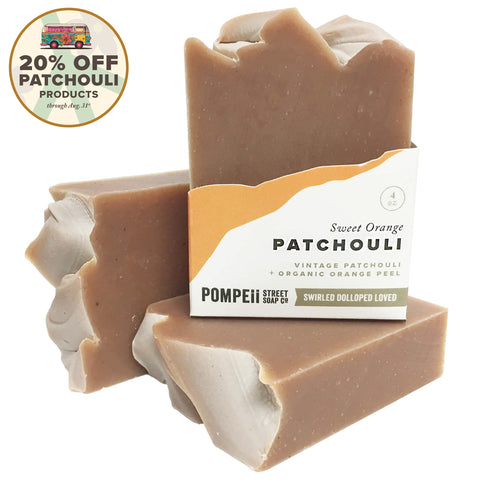 Sweet Orange Patchouli Soap Bar