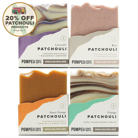 Patchouli Soap Bar Gift Set
