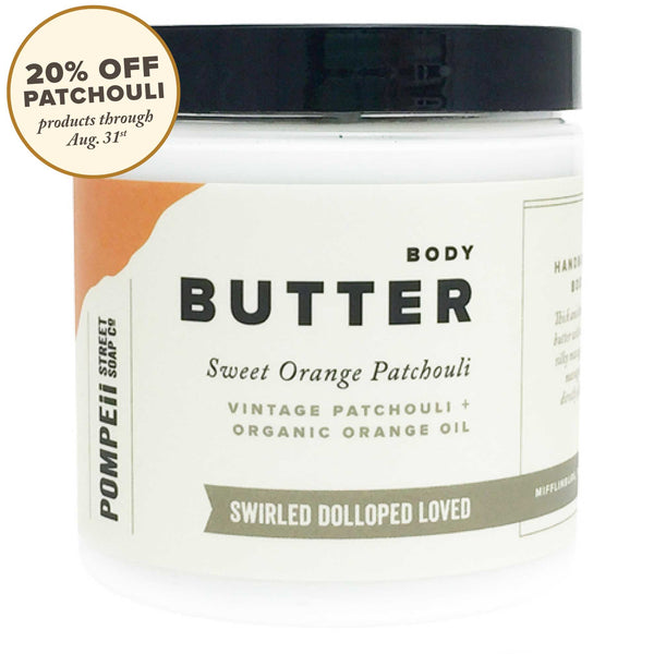 Sweet Orange Patchouli Body Butter