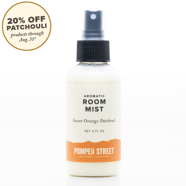 Sweet Orange Patchouli Aromatic Room Mist