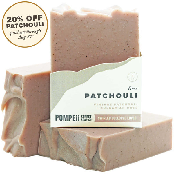 Rose Patchouli Soap Bar