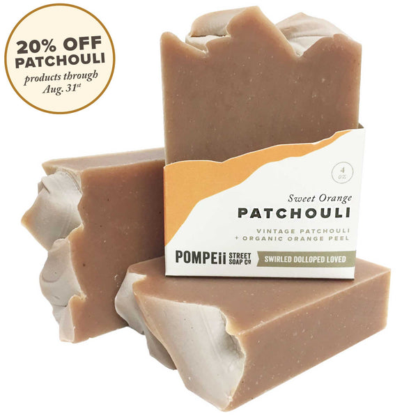 Sweet Orange Patchouli Soap Bar