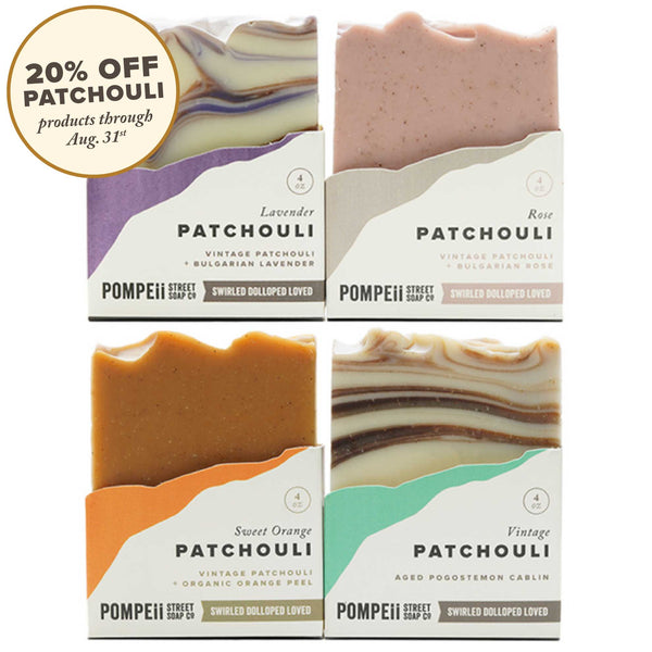 Patchouli Soap Bar Gift Set