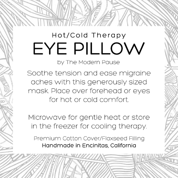 Hot/Cold Eye Pillow