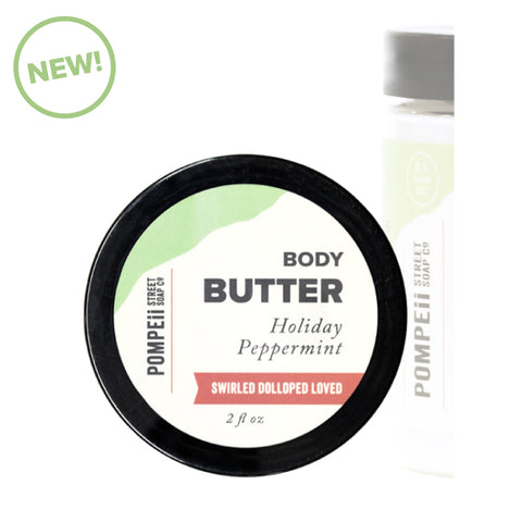 Holiday Peppermint Mini Body Butter