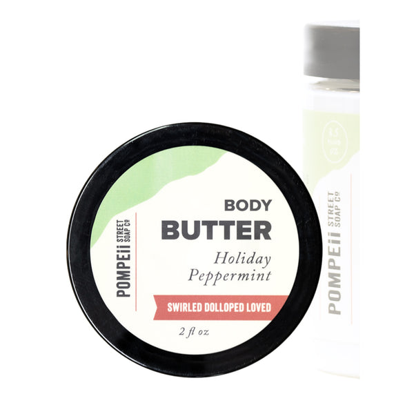 Holiday Peppermint Mini Body Butter