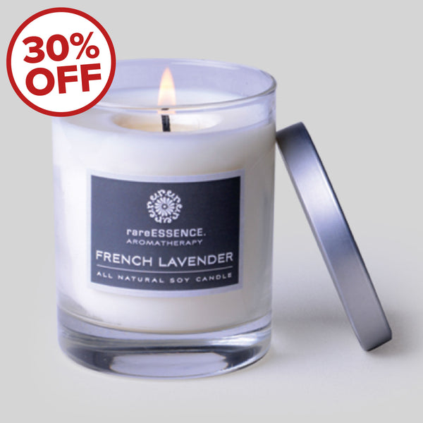 French Lavender Aromatherapy Spa Candle (6 oz)