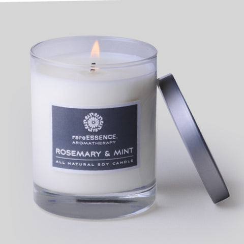 Rosemary & Mint Aromatherapy Spa Candle