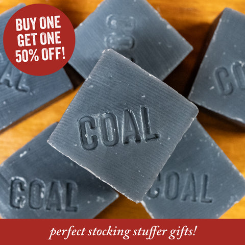 Holiday Coal Soap