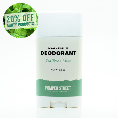 Tea Tree + Mint Magnesium Deodorant