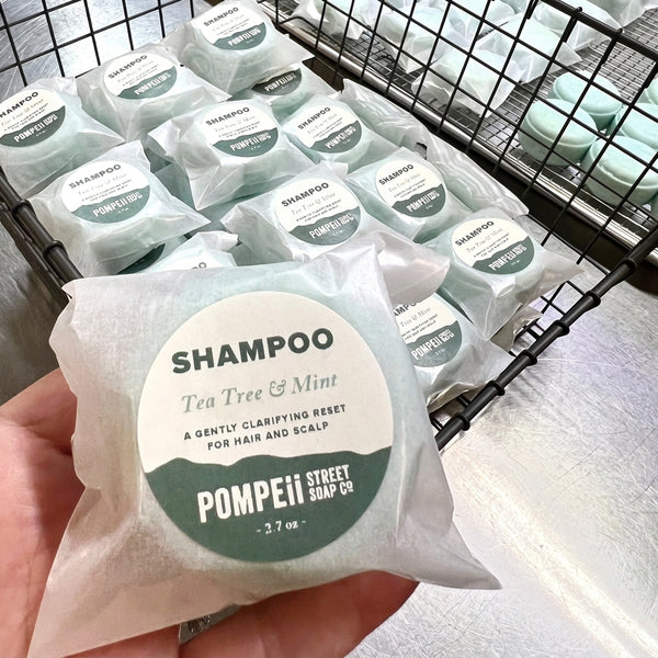 Shampoo Bar - Tea Tree + Mint