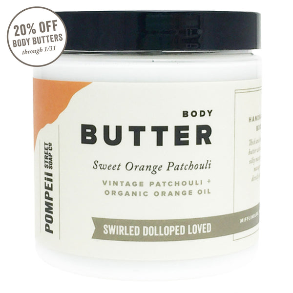 Sweet Orange Patchouli Body Butter