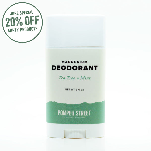 Tea Tree + Mint Magnesium Deodorant