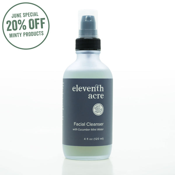 Cucumber Mint Facial Gel Cleanser (4 fl oz)