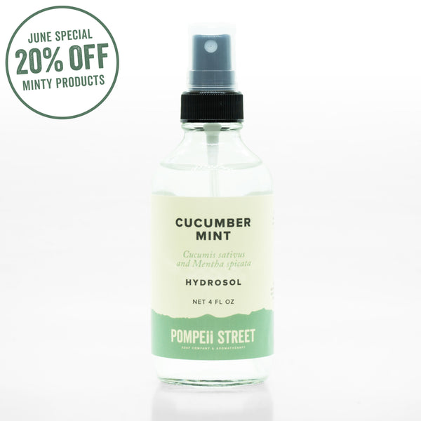 Cucumber Mint Hydrosol (Facial Toner)