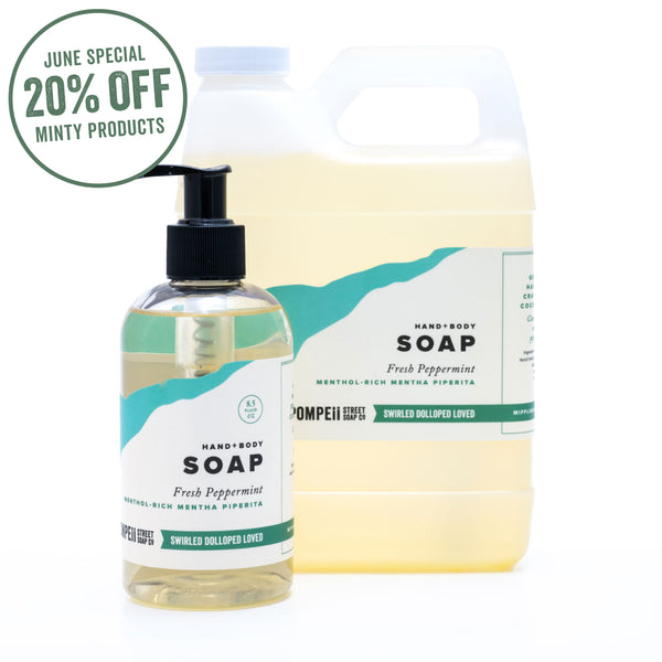 Peppermint Liquid Soap