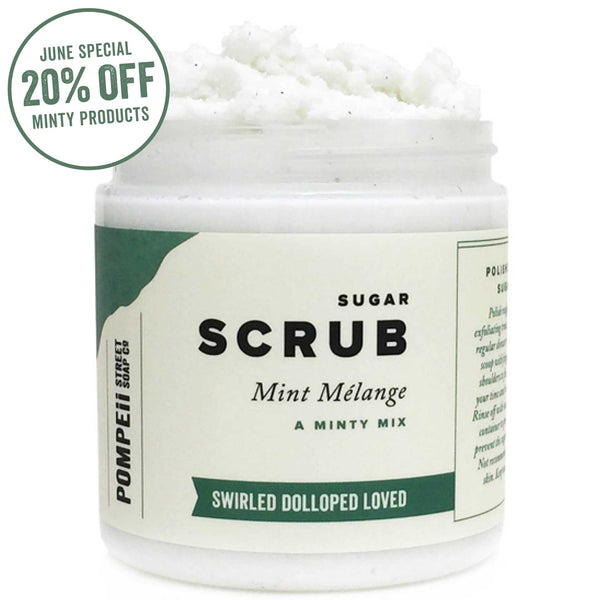 Mint Melange Sugar Scrub