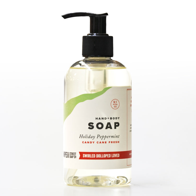 Holiday Peppermint Liquid Soap