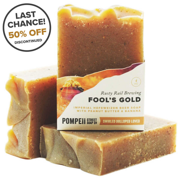 Rusty Rail Fool's Gold Beer Soap