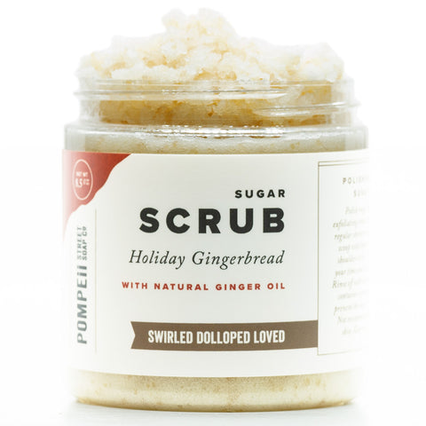 Holiday Gingerbread Sugar Scrub