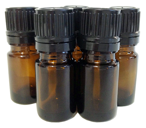 5 ml Amber Bottle with built-in dropper