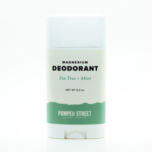 Tea Tree + Mint Magnesium Deodorant