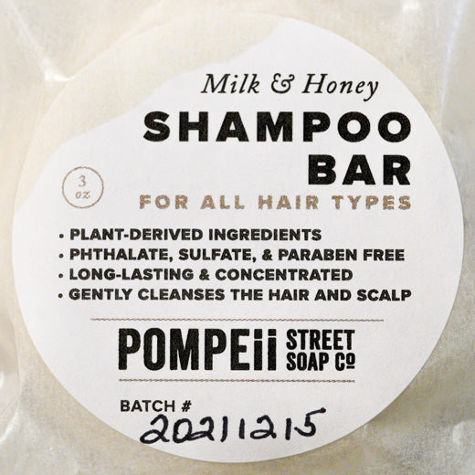 Shampoo Bar - Milk & Honey