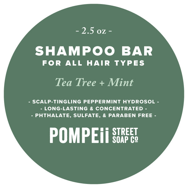Shampoo Bar - Tea Tree + Mint