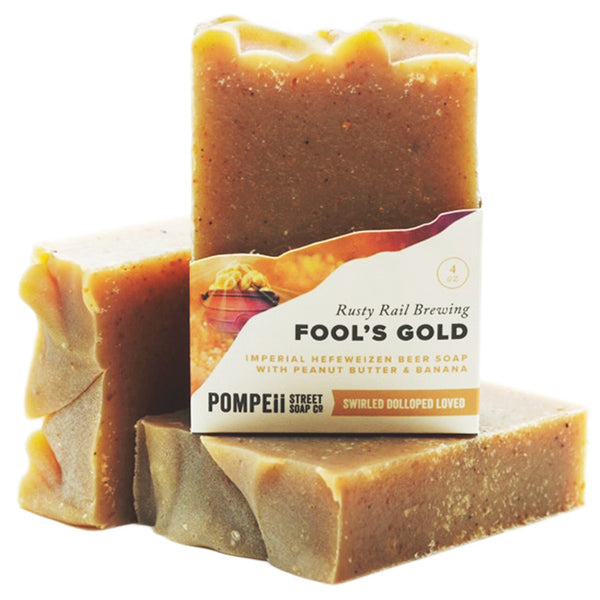 Rusty Rail Fool's Gold Beer Soap