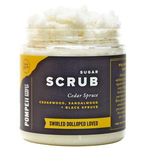 Cedar Spruce Sugar Scrub